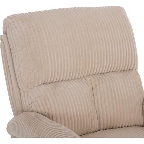 ΠΟΛΥΘΡΟΝΑ RELAX DIONI HM3296.12 ΜΠΕΖ ΡΙΓΕ ΥΦΑΣΜΑ 85x90x100Υεκ.