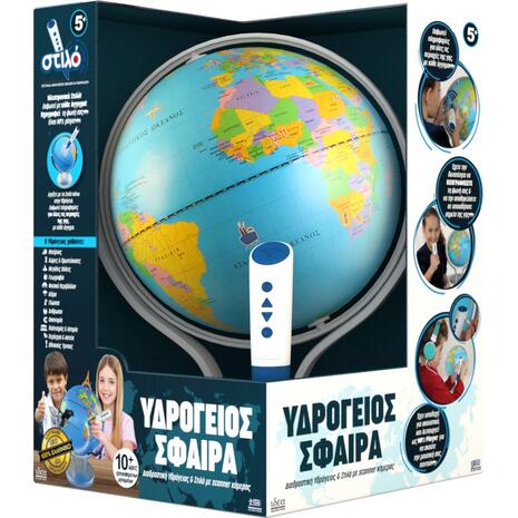 Ιδέα Υδρόγειος σφαίρα διαδραστική & στυλό με scanner κάμερας (14902)