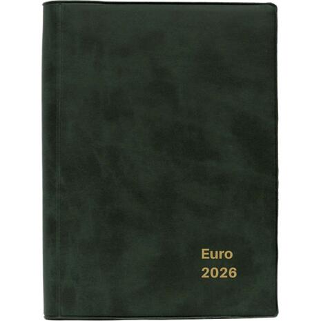 Ημερολόγιο ημερήσιο Euro δετό 12x17cm 2026 σε διάφορα σχέδια