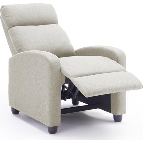 ΠΟΛΥΘΡΟΝΑ ΣΑΛΟΝΙΟΥ RELAX DROSEN HM3299.03 ΜΠΕΖ ΥΦΑΣΜΑ 68,5x86x100Υεκ