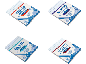 Μαρκαδόροι Giotto Turbo Maxi 5mm μονόχρωμοι πράσινο ανοιχτό (συσκευασία 12 τεμαχίων) (456018)