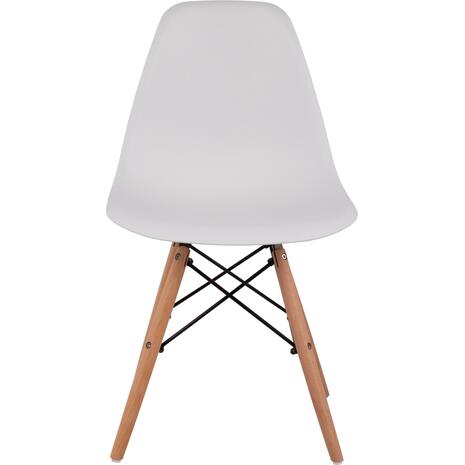 ΚΑΡΕΚΛΑ ΤΡΑΠΕΖΑΡΙΑΣ 2ΤΜΧ TWIST HM8460.21 ΛΕΥΚΟ PP--ΞΥΛΟ ΟΞΙΑΣ 46x50x82Υεκ. (σετ 2 τεμαχίων)