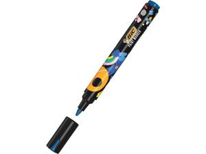 Μαρκαδόρος Bic Paint Marking Ακρυλικός με στρογγυλή μύτη Μπλε