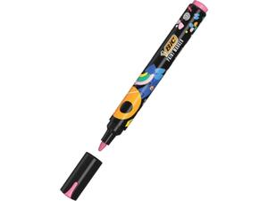 Μαρκαδόρος Bic Paint Marking Ακρυλικός με στρογγυλή μύτη Ροζ