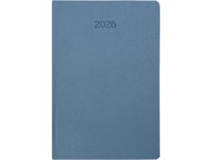 Ημερολόγιο ημερήσιο 2026 Linardatos Vasco ημιεύκαμπτο 14x21cm (62183-A) Γαλάζιο