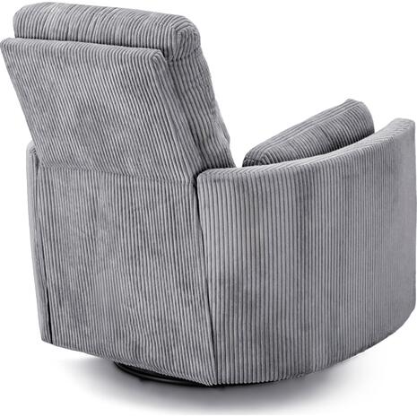 ΠΟΛΥΘΡΟΝΑ ΘΗΛΑΣΜΟΥ/RELAX VELMORA HM3300.01 ΓΚΡΙ ΚΟΤΛΕ ΥΦΑΣΜΑ 100x90x100Υεκ