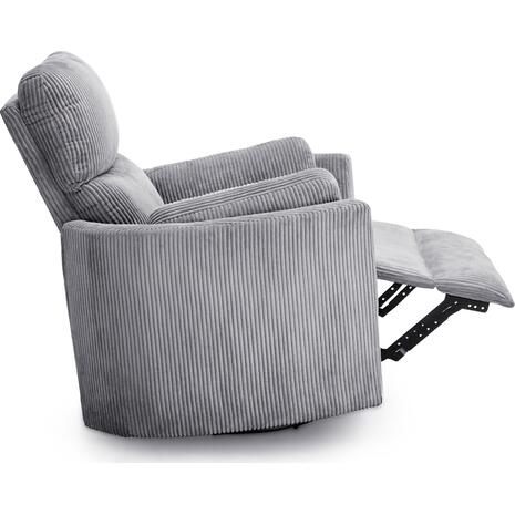 ΠΟΛΥΘΡΟΝΑ ΘΗΛΑΣΜΟΥ/RELAX VELMORA HM3300.01 ΓΚΡΙ ΚΟΤΛΕ ΥΦΑΣΜΑ 100x90x100Υεκ