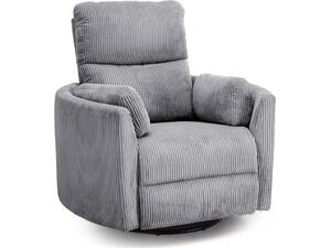 ΠΟΛΥΘΡΟΝΑ ΘΗΛΑΣΜΟΥ/RELAX VELMORA HM3300.01 ΓΚΡΙ ΚΟΤΛΕ ΥΦΑΣΜΑ 100x90x100Υεκ