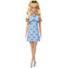 Mattel Barbie Fashionistas Doll 237 In Blue Bow Halter Dress, Blonde Ponytail With Bow Κούκλα FBR37 / HYT93