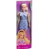 Mattel Barbie Fashionistas Doll 237 In Blue Bow Halter Dress, Blonde Ponytail With Bow Κούκλα FBR37 / HYT93