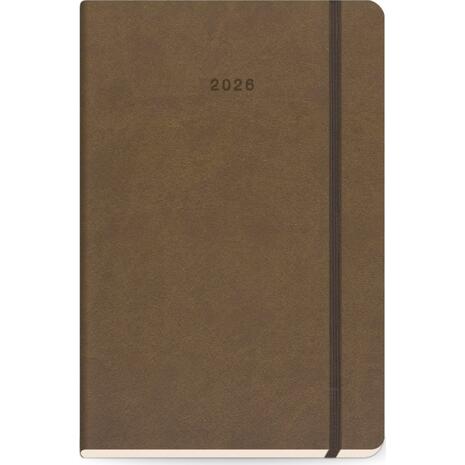 Ημερολόγιο ημερήσιο TWF 2026 Enviro 700 Soft βιβλιοδεσία 13,8x20,4 cm Cinnamon