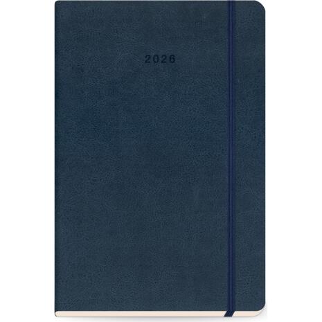 Ημερολόγιο ημερήσιο TWF 2026 Enviro 700 soft με λάστιχο 16,6x23,4cm Atlantic Blue