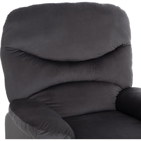 ΠΟΛΥΘΡΟΝΑ RELAX BRAYLEN HM3298.01 ΓΚΡΙ ΒΕΛΟΥΔΟ 85x90x95Υεκ.