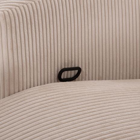 ΠΟΛΥΘΡΟΝΑ ΘΗΛΑΣΜΟΥ/RELAX VELMORA HM3300.03 ΜΠΕΖ ΚΟΤΛΕ ΥΦΑΣΜΑ 100x90x100Υεκ