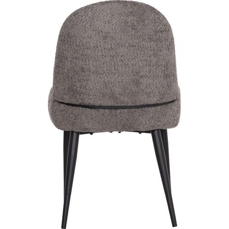 ΚΑΡΕΚΛΑ SARKY HM8585.11 ΥΦΑΣΜΑ ΜΠΟΥΚΛΕ ΓΚΡΙ ΜΕ ΜΕΤΑΛΛΙΚΑ ΠΟΔΙΑ 56x64x88Yεκ. (σετ 2 τεμαχίων)