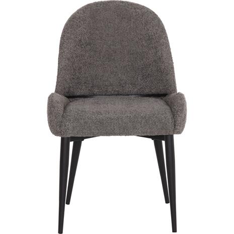 ΚΑΡΕΚΛΑ SARKY HM8585.11 ΥΦΑΣΜΑ ΜΠΟΥΚΛΕ ΓΚΡΙ ΜΕ ΜΕΤΑΛΛΙΚΑ ΠΟΔΙΑ 56x64x88Yεκ. (σετ 2 τεμαχίων)