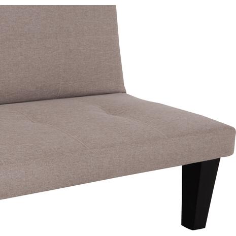 ΚΑΝΑΠΕΣ ΚΡΕΒΑΤΙ 3-ΘΕΣΙΟΣ KORO HM3304.04 ΜΠΕΖ PU ΔΕΡΜΑ 165x75x64Υεκ