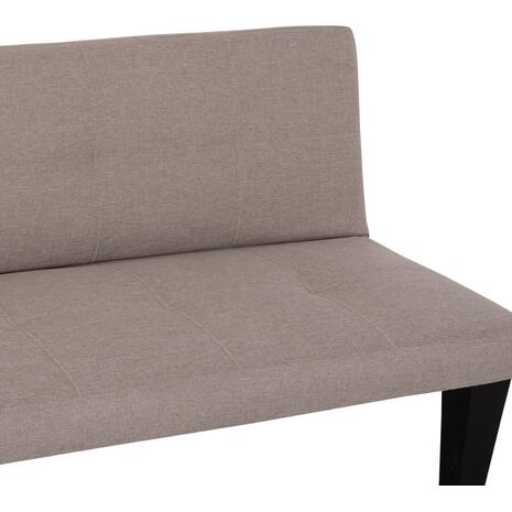 ΚΑΝΑΠΕΣ ΚΡΕΒΑΤΙ 3-ΘΕΣΙΟΣ KORO HM3304.04 ΜΠΕΖ PU ΔΕΡΜΑ 165x75x64Υεκ