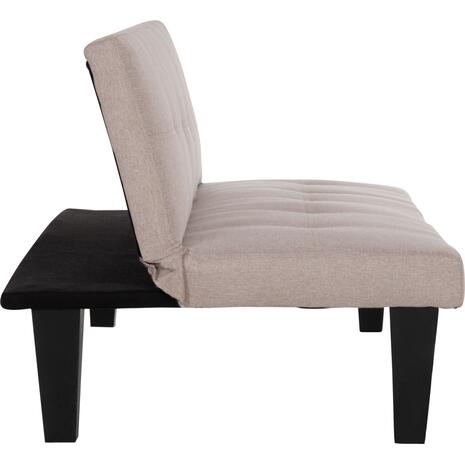 ΚΑΝΑΠΕΣ ΚΡΕΒΑΤΙ 3-ΘΕΣΙΟΣ KORO HM3304.04 ΜΠΕΖ PU ΔΕΡΜΑ 165x75x64Υεκ