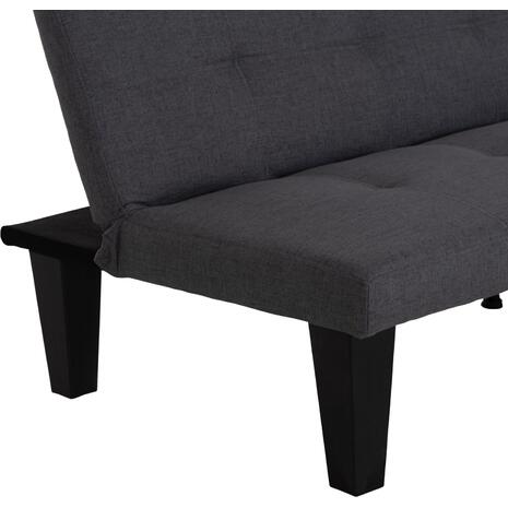 ΚΑΝΑΠΕΣ ΚΡΕΒΑΤΙ 3-ΘΕΣΙΟΣ KORO HM3304.01 ΓΚΡΙ PU ΔΕΡΜΑ 165x75x64Υεκ