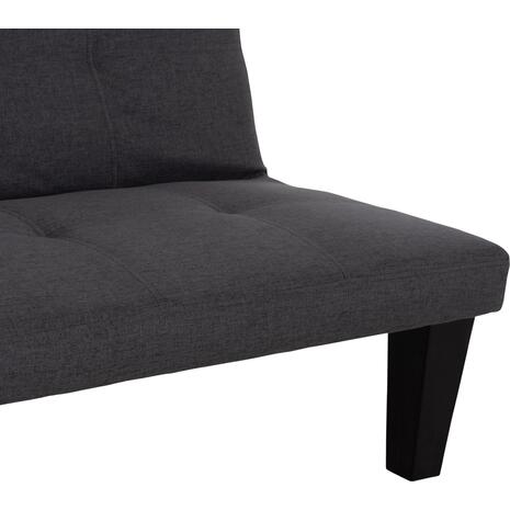 ΚΑΝΑΠΕΣ ΚΡΕΒΑΤΙ 3-ΘΕΣΙΟΣ KORO HM3304.01 ΓΚΡΙ PU ΔΕΡΜΑ 165x75x64Υεκ