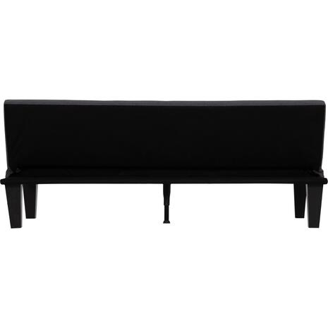 ΚΑΝΑΠΕΣ ΚΡΕΒΑΤΙ 3-ΘΕΣΙΟΣ KORO HM3304.01 ΓΚΡΙ PU ΔΕΡΜΑ 165x75x64Υεκ