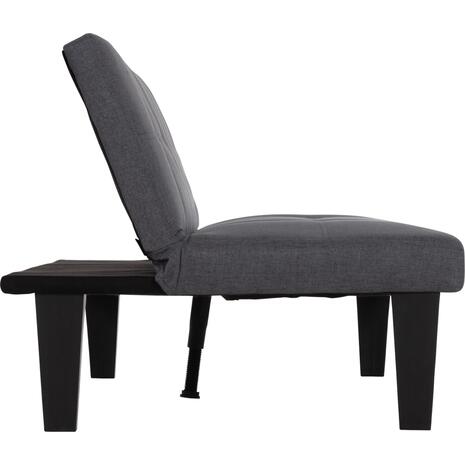 ΚΑΝΑΠΕΣ ΚΡΕΒΑΤΙ 3-ΘΕΣΙΟΣ KORO HM3304.01 ΓΚΡΙ PU ΔΕΡΜΑ 165x75x64Υεκ