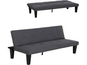 ΚΑΝΑΠΕΣ ΚΡΕΒΑΤΙ 3-ΘΕΣΙΟΣ KORO HM3304.01 ΓΚΡΙ PU ΔΕΡΜΑ 165x75x64Υεκ