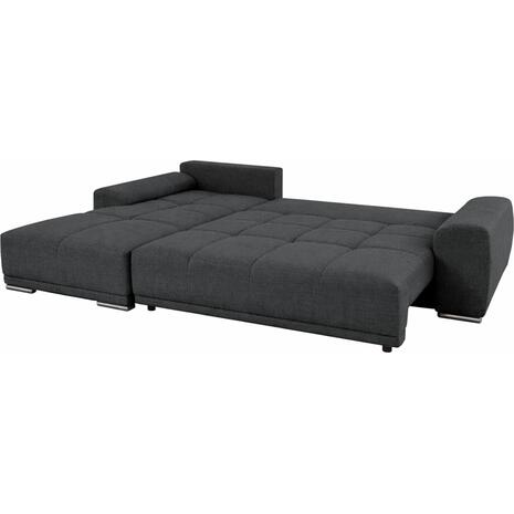 ΚΑΝΑΠΕΣ ΚΡΕΒΑΤΙ ΑΡΙΣΤΕΡΗ ΓΩΝΙΑ COMFYRA HM3336.01L ΓΚΡΙ ΥΦΑΣΜΑ 270x181x75Υεκ