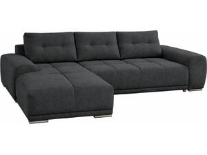 ΚΑΝΑΠΕΣ ΚΡΕΒΑΤΙ ΑΡΙΣΤΕΡΗ ΓΩΝΙΑ COMFYRA HM3336.01L ΓΚΡΙ ΥΦΑΣΜΑ 270x181x75Υεκ