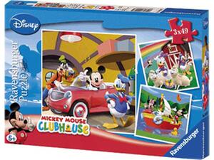 Παζλ Ravensburger Όλοι αγαπούν τον Μίκυ 3x49 τμχ