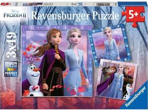 Ravensburger Puzzle Frozen Το ταξίδι ξεκινάει 3x49τμχ