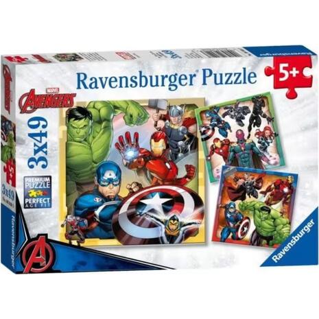Ravensburger Παζλ 3Χ49 τεμαχίων Avengers