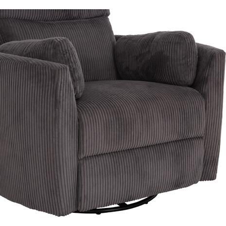 ΠΟΛΥΘΡΟΝΑ ΘΗΛΑΣΜΟΥ/RELAX VELMORA HM3300.01 ΓΚΡΙ ΚΟΤΛΕ ΥΦΑΣΜΑ 100x90x100Υεκ