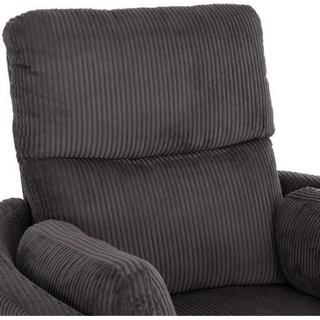 ΠΟΛΥΘΡΟΝΑ ΘΗΛΑΣΜΟΥ/RELAX VELMORA HM3300.01 ΓΚΡΙ ΚΟΤΛΕ ΥΦΑΣΜΑ 100x90x100Υεκ