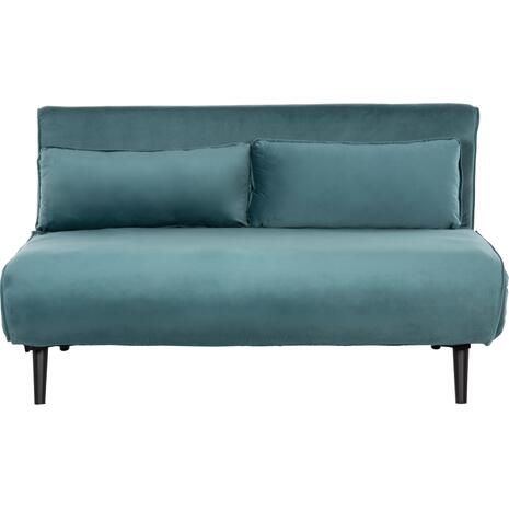 ΚΑΝΑΠΕΣ ΚΡΕΒΑΤΙ 2 ΑΤΟΜΩΝ ASMA HM3077.15 ΒΕΛΟΥΔΟ ΜΕΝΤΑ 140x80x77Yεκ.