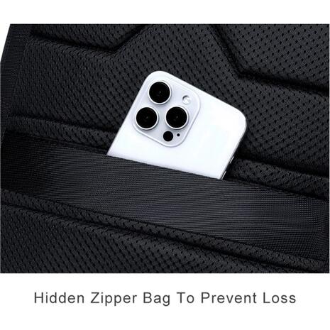 Τσάντα πλάτης Arctic Hunter B00670 με θήκη laptop 15.6", 15L, γκρι