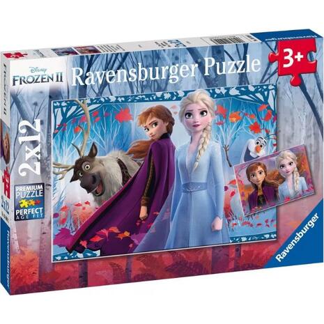 Παζλ Ravensburger Frozen II 2x12 τεμαχίων