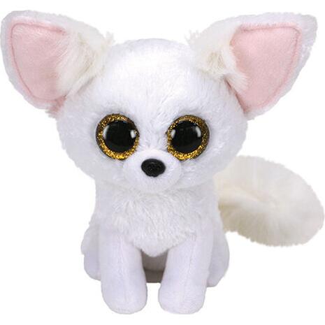 Χνουδωτό Beanie Boos Αλεπού Λευκή 15εκ