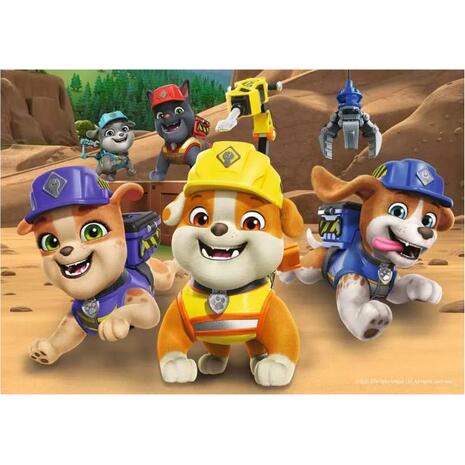 Παζλ Ravensburger Paw Patrol Rubble & Crew 2x12 τεμαχίων