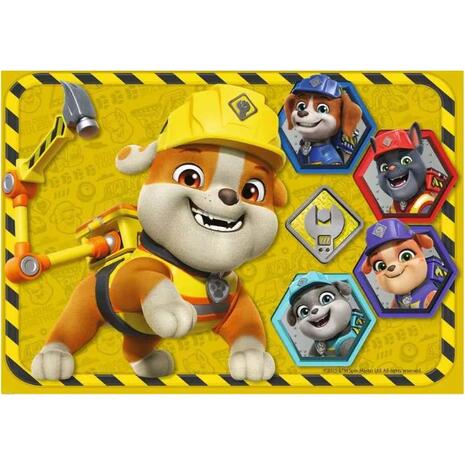 Παζλ Ravensburger Paw Patrol Rubble & Crew 2x12 τεμαχίων