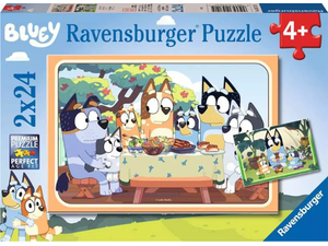 Παζλ Ravensburger Bluey 2x24 τεμαχίων