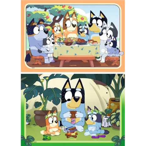 Παζλ Ravensburger Bluey 2x24 τεμαχίων