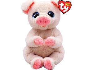 Χνουδωτό Beanie bellies γουρουνάκι ροζ 15cm