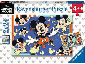 Παζλ Ravensburger Mickey Mouse 2x24 τεμαχίων