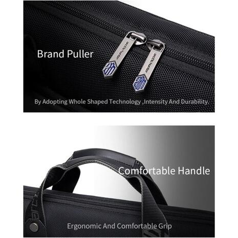 Τσάντα ώμου Arctic Hunter GW00022 για laptop 15.6", 8L, μαύρη