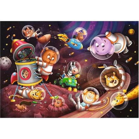 Παζλ 2x12 τεμαχίων Ravensburger Διάστημα