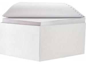 Χαρτί Μηχανογραφικό 11x9.5 Μονό Λευκό μονό με οπές