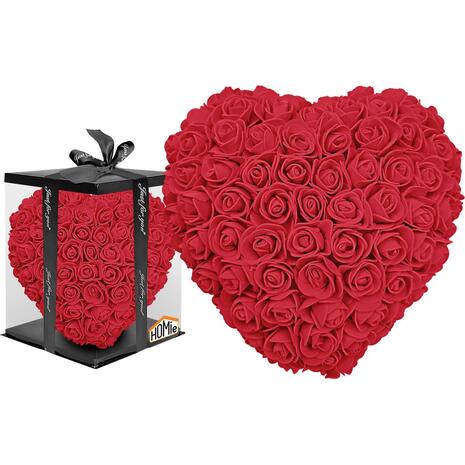 Καρδιά από Τεχνητά Τριαντάφυλλα 23cm Καρδιά