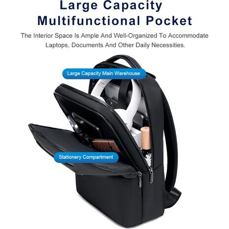 Τσάντα πλάτης Arctic Hunter B00681 με θήκη laptop 15.6", 11L, γκρι